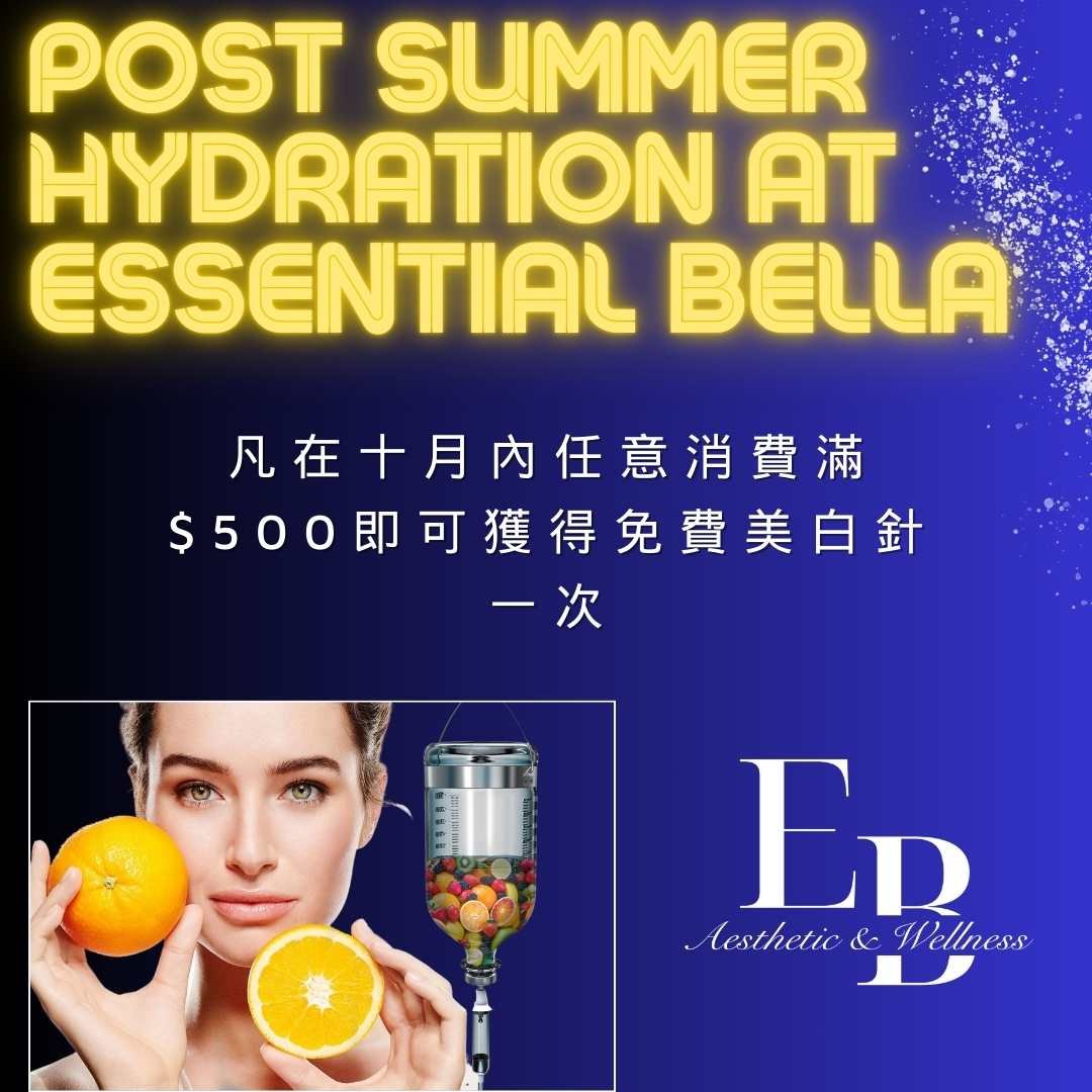 Chinese Post Summer Hydration Text